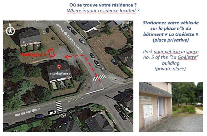 Apartamento Sous Les Toits De Saint-Enogat Dinard Exterior foto